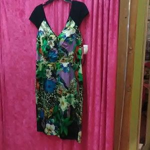 Floral print Alexa Admit size 8 dress